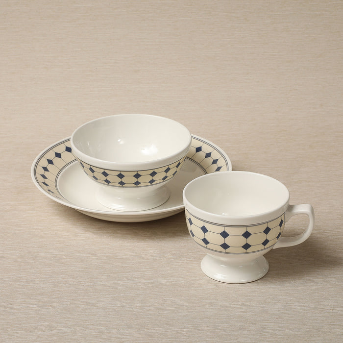 Maison Couleur Diamant N. 10 French Blue Dinnerware