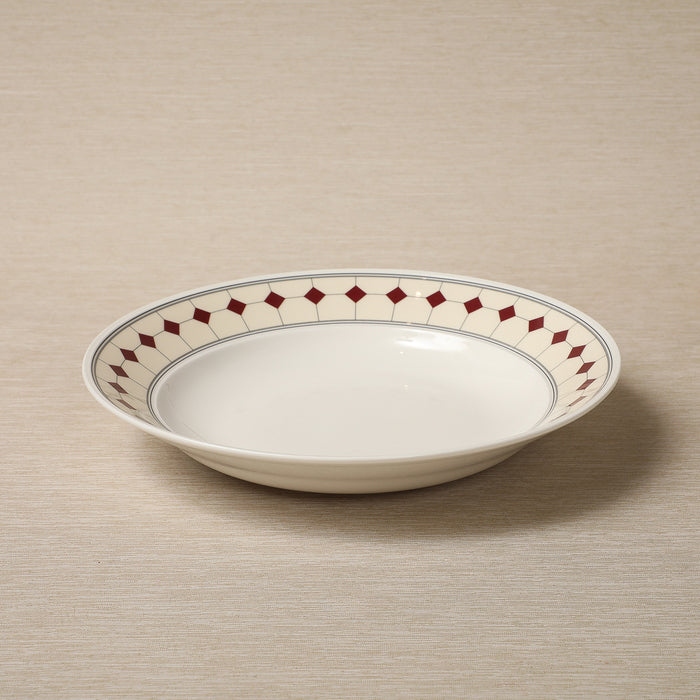 Maison Couleur Diamant No. 10 Bordeaux Dinnerware