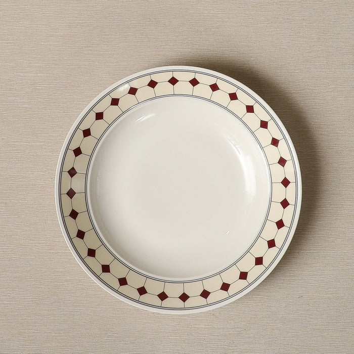 Maison Couleur Diamant No. 10 Bordeaux Dinnerware