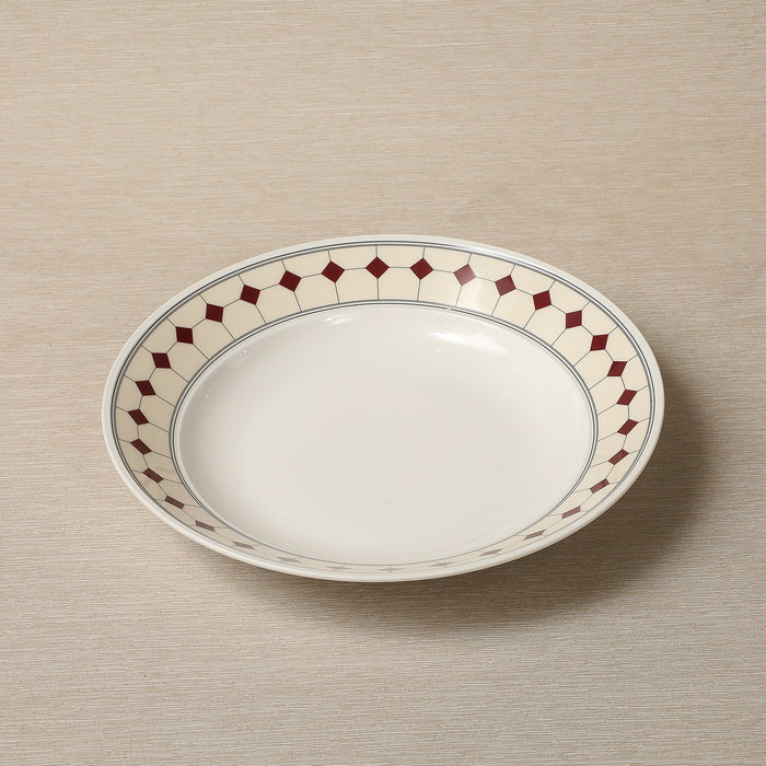 Maison Couleur Diamant No. 10 Bordeaux Dinnerware