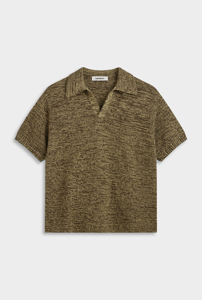 Venroy_Flat_Lay_-_D1_-_Mens_-_Marled_Cotton_Linen_Polo_-_Brown_Wheat.jpg