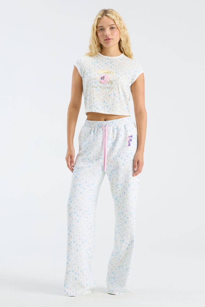 Marykate Ringer Tee - BLUE CRUSH