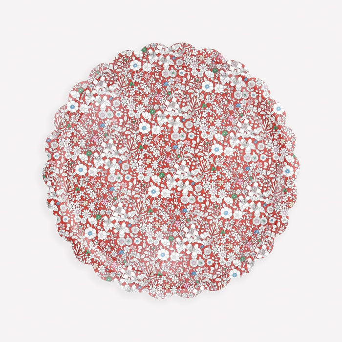 Meri Meri x Liberty Red June's Meadow Small Tray
