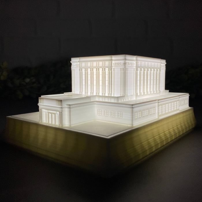 Mesa Arizona Temple Night Light