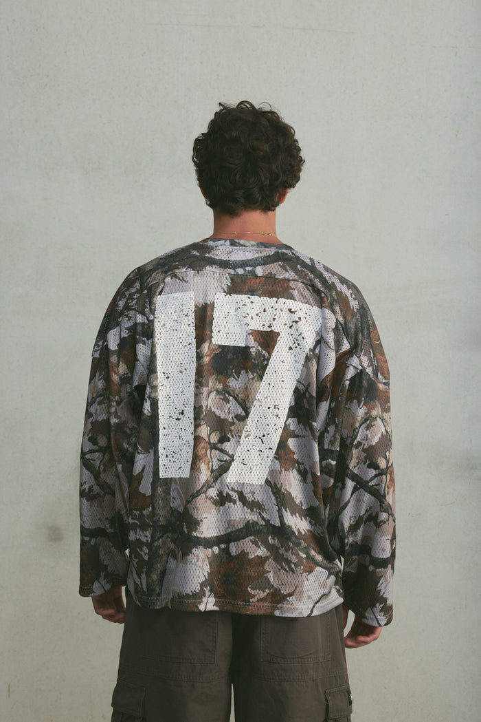 Mesh Long Sleeve | Camo