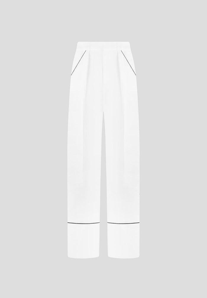 mina-contrast-piped-pleated-trousers-white-black