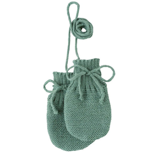 Moufles en laine Naissance Disana - Jade