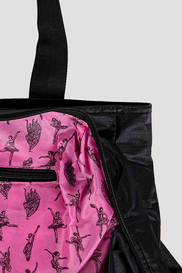 Multi-Compartment Tote Bag
