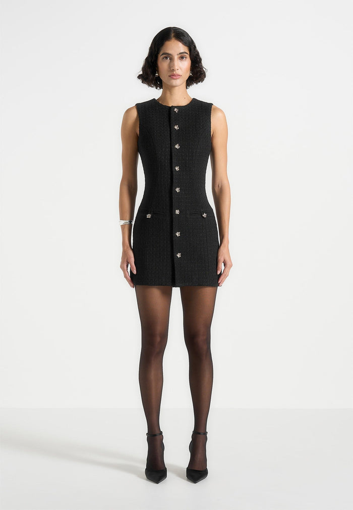 nadine-tweed-mini-dress-black
