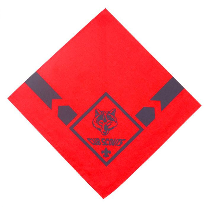 Neckerchief  CS Wolf Red