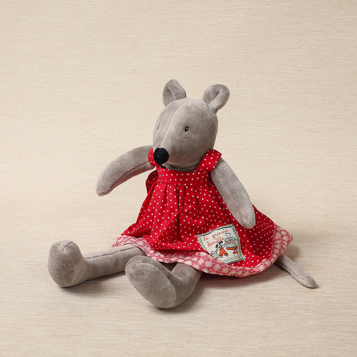Nini the mouse with  red dress