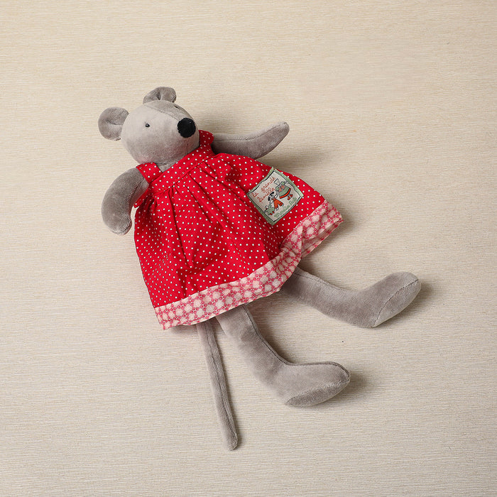 Nini the mouse with  red dress