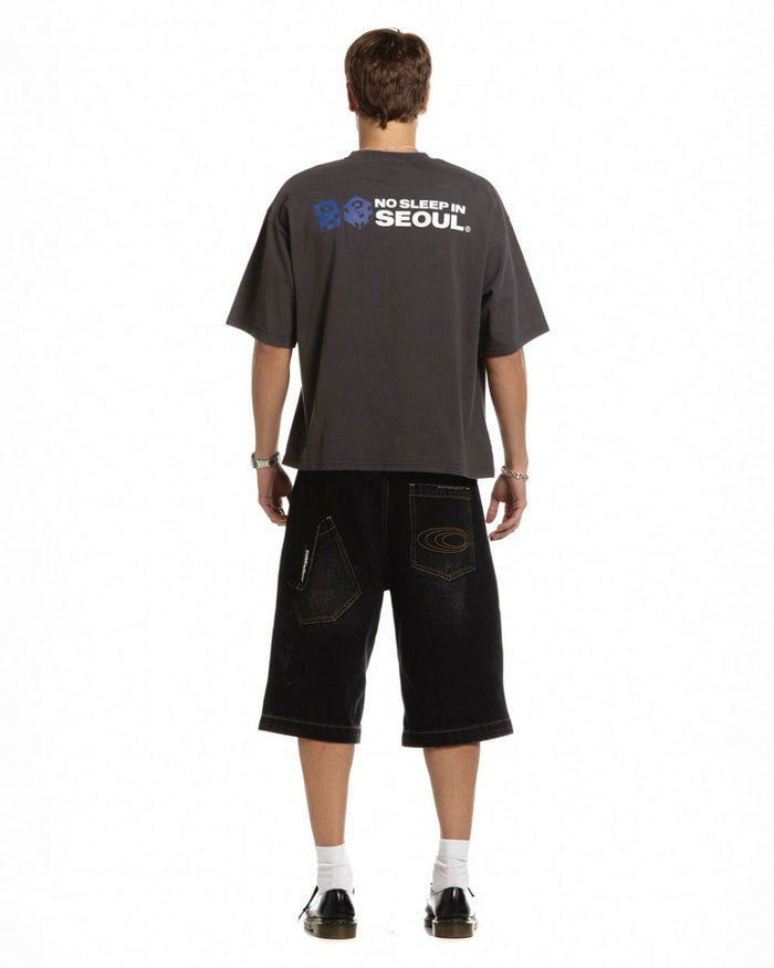 NO SLEEP SEOUL TEE BALTIC BLUE - COLD CULTURE #man