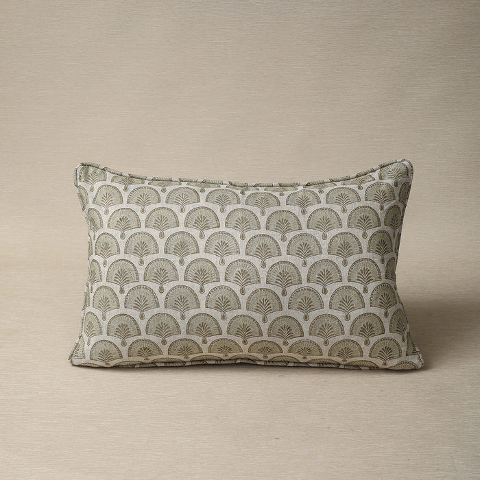 Nori Elm 14"x22" Linen Pillow