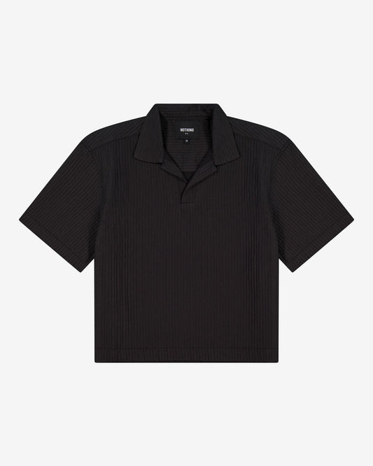 Nothing Boxy Pintuck Polo | Tar