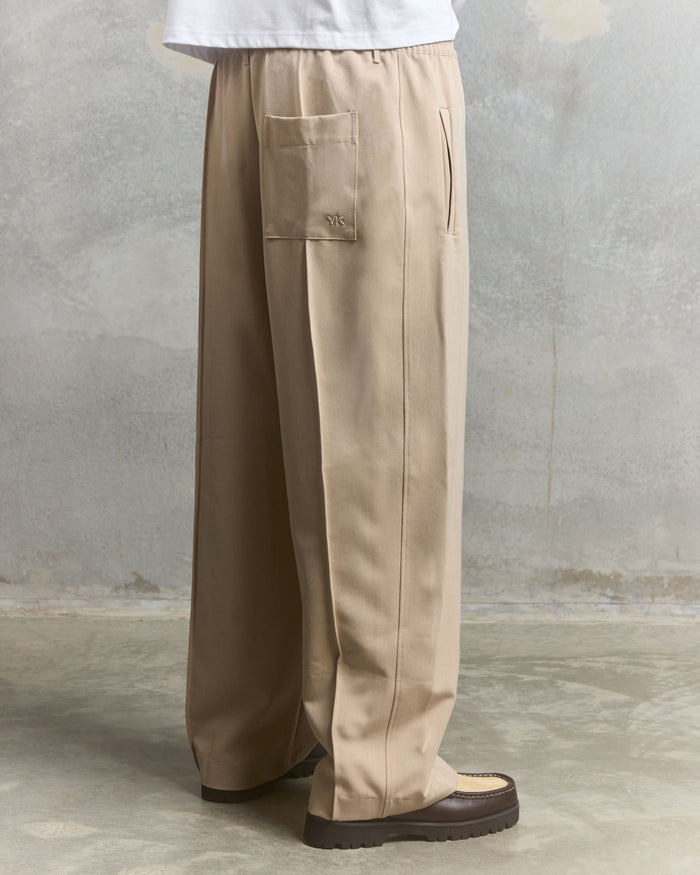 Nothing Draped Pleated Pants | Oat
