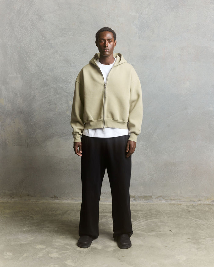 Nothing Form Zip-Up Hoodie | Moss