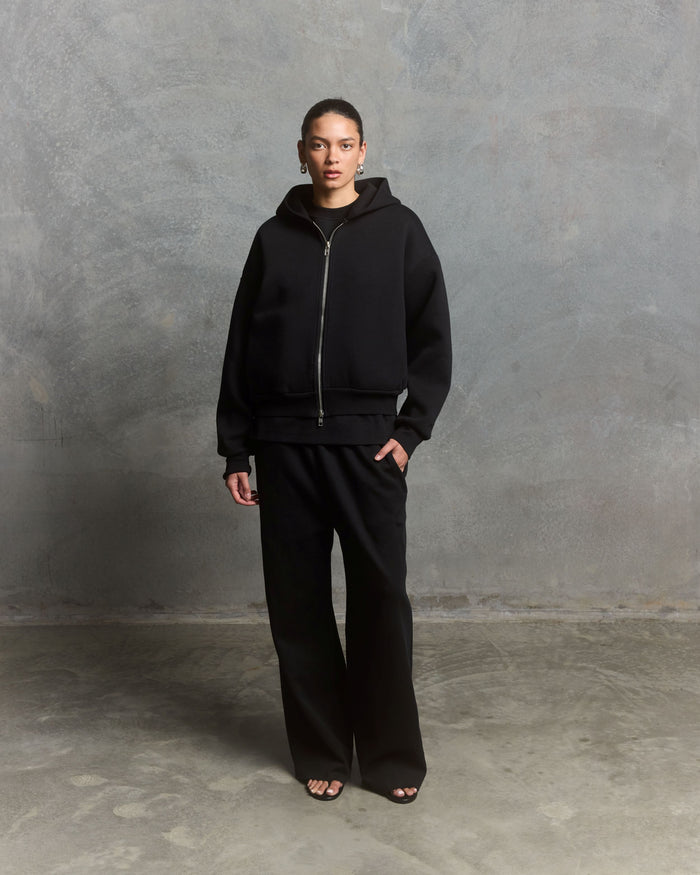 Nothing Form Zip-Up Hoodie | Tar