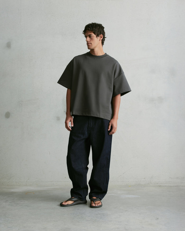 Nothing Heavyweight Tee | Volcanic Ash