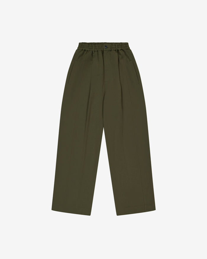 Nothing Pleated Pants | Olive