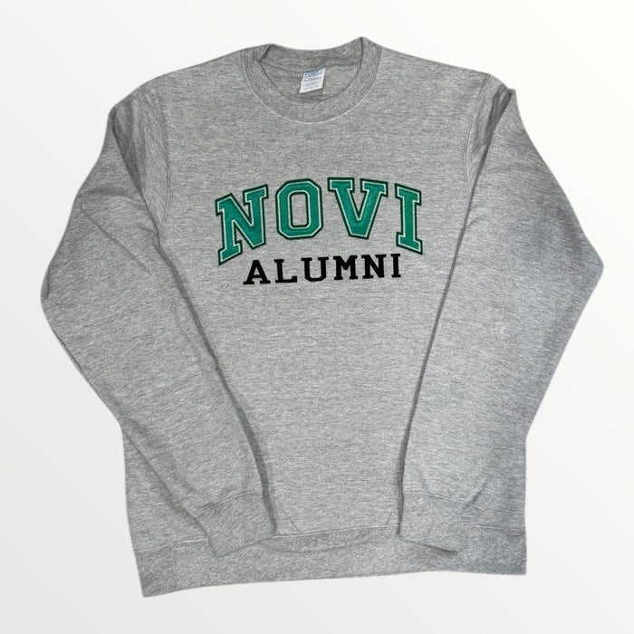 Novi Alumni Embroidered Crew Neck Sweatshirt