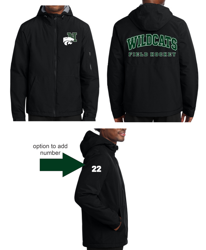 Novi Field Hockey, Sport-Tek® Waterproof Insulated Jacket