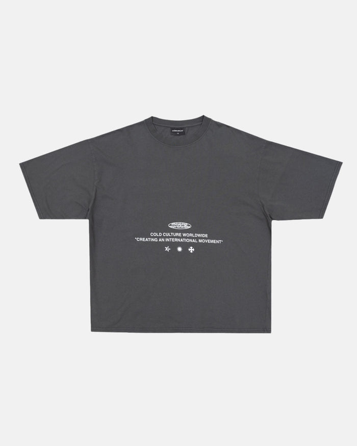 NOW IF TEE HEAVY GREY - COLD CULTURE