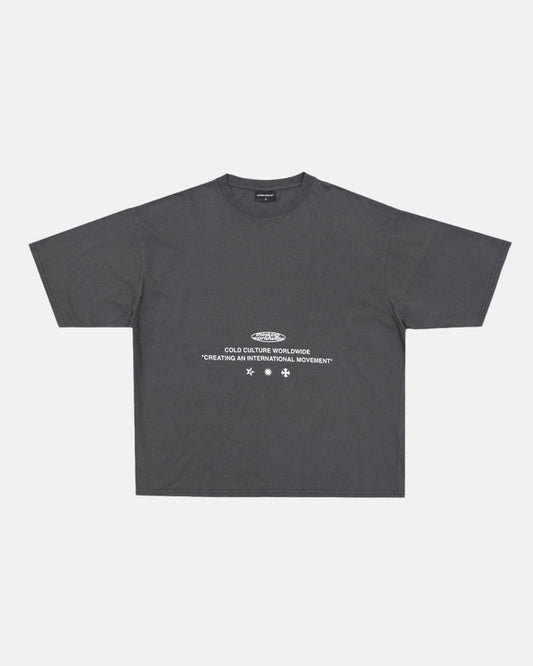 NOW IF TEE HEAVY GREY - COLD CULTURE