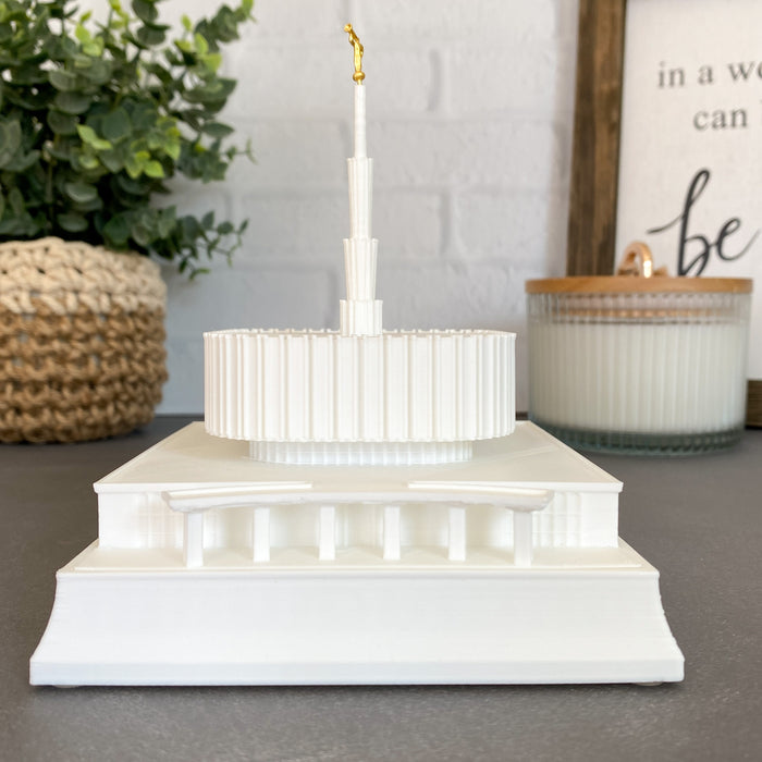 Ogden Utah (Before Reconstruction) Temple Night Light