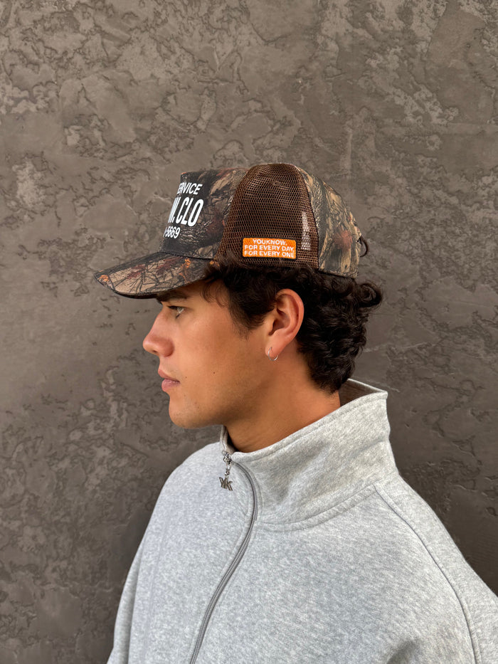 Out of Service Trucker Cap | Camo