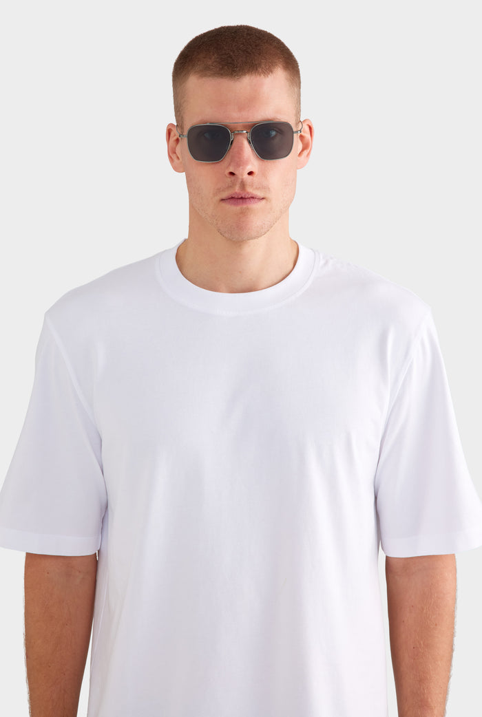 Oversized T Shirt - White
