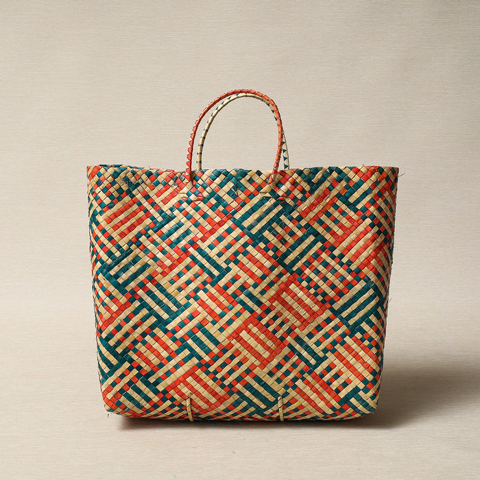 Pandan Straw Beach Tote