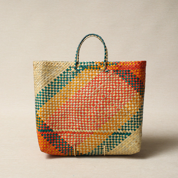 Pandan Straw Beach Tote