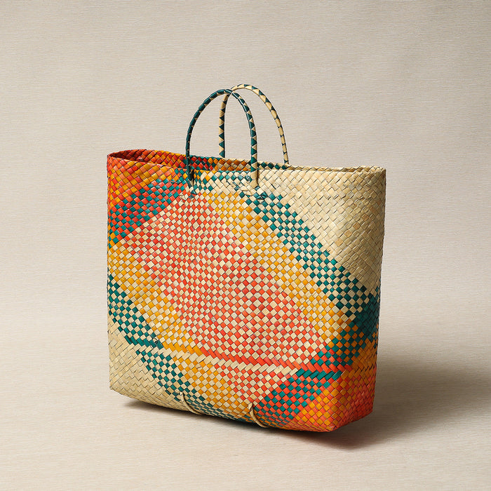 Pandan Straw Beach Tote