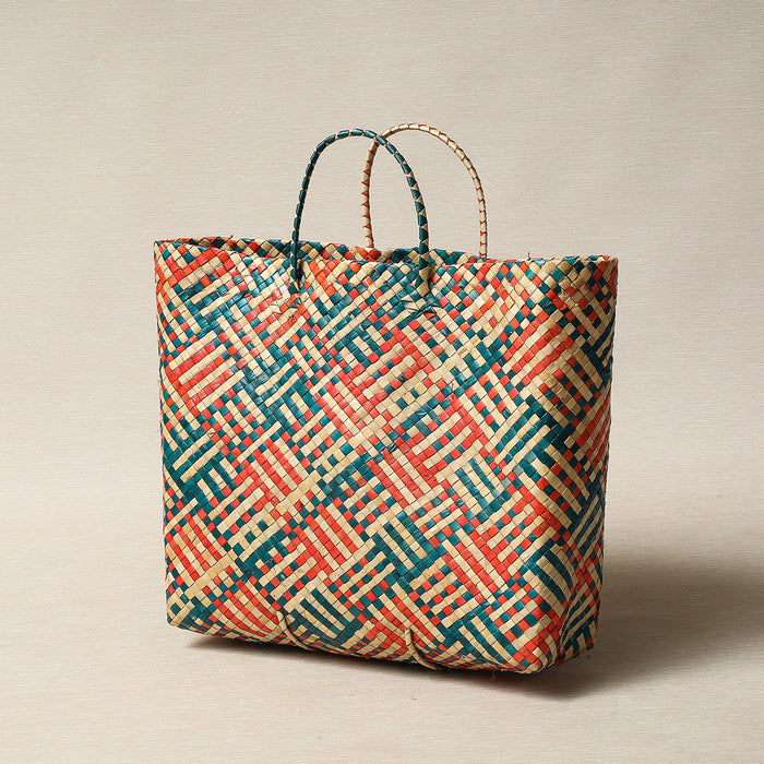 Pandan Straw Beach Tote