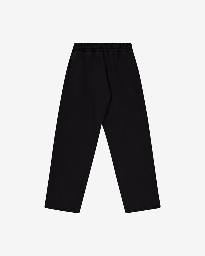 Panelled Trackpants | Black