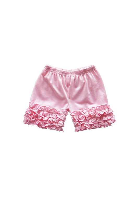 Pink Ruffle Shorts