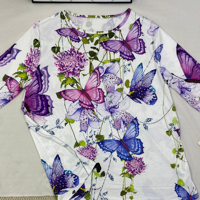 Printed casual top T-shirt