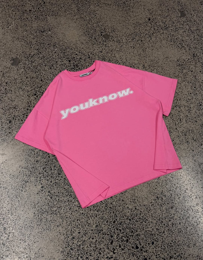 Puff Box Tee | Pink
