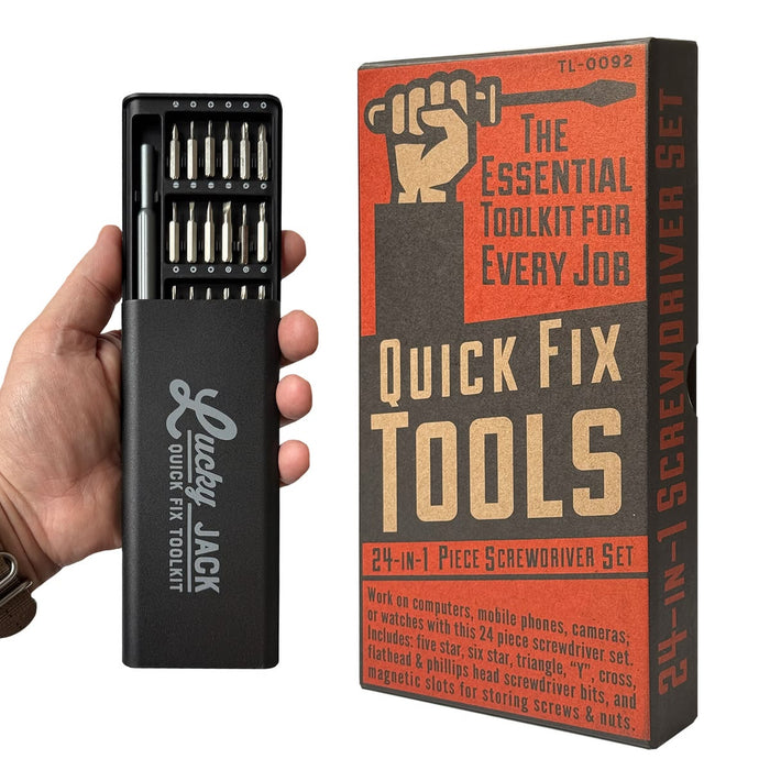 Quick Fix Tools - 24-in-1 Screwdriver Set