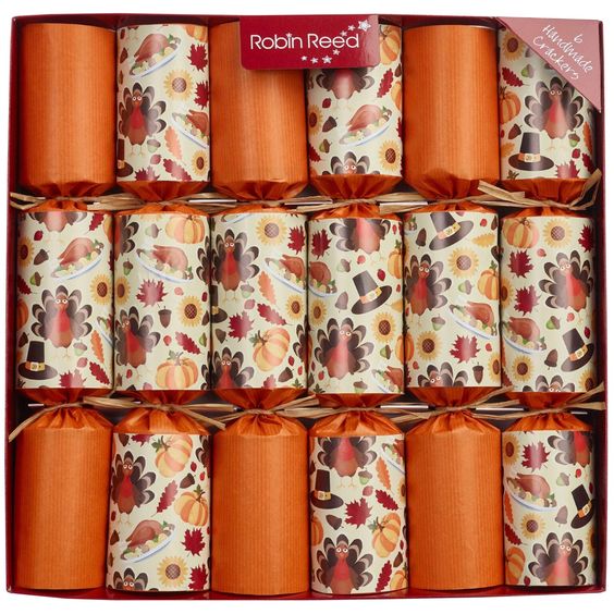 Racing Turkey Party Crackers