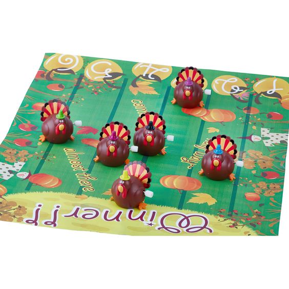 Racing Turkey Party Crackers
