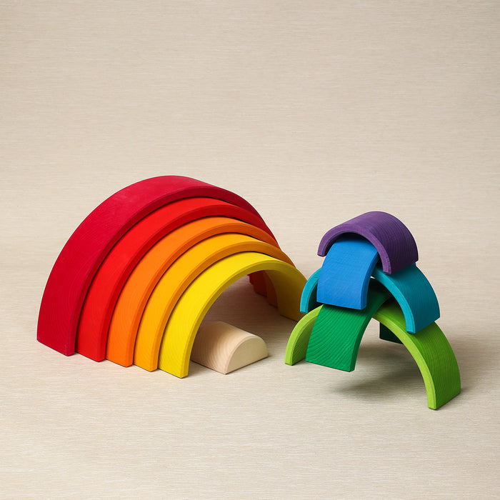 Rainbow building blocks