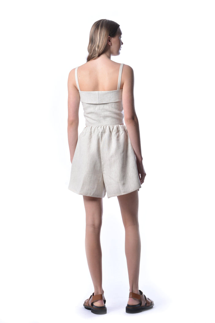 Eliza Faulkner Designs Inc. Shirts & Tops Raw Linen Molly Top