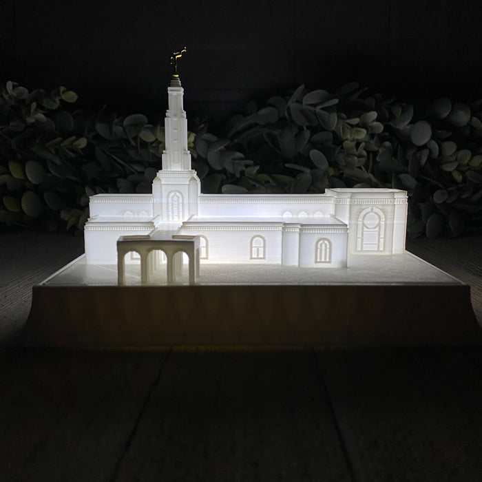 Redlands California Temple Night Light