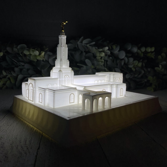 Redlands California Temple Night Light
