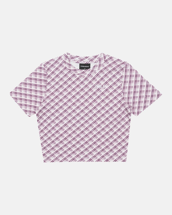 RHOMBUS BABY TEE PINK - COLD CULTURE