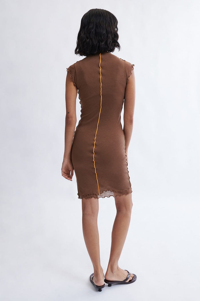 Eliza Faulkner Designs Inc. COMING SOON - Richie Mini Dress in Chocolate