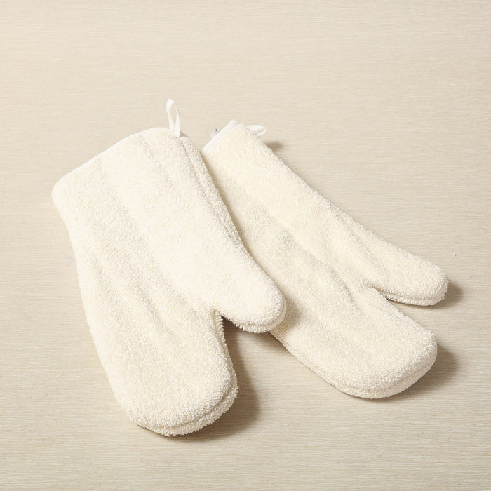 Ritz terry 17" steam-stopping terry oven mitt with silicone lining