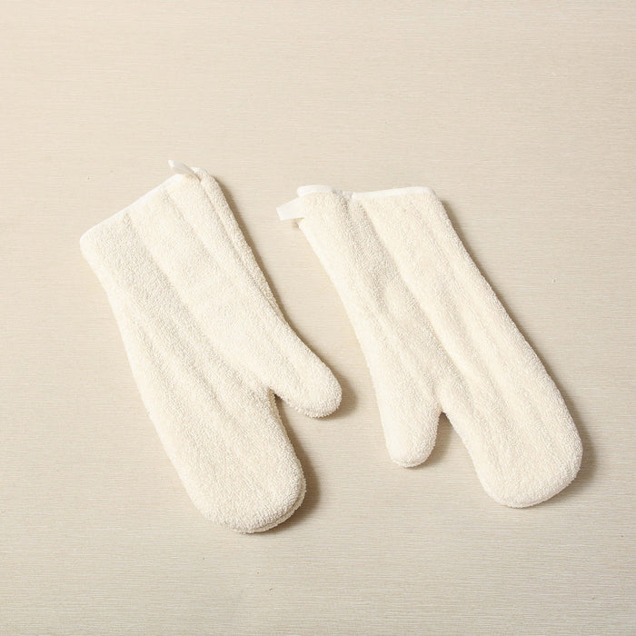 Ritz terry 17" steam-stopping terry oven mitt with silicone lining